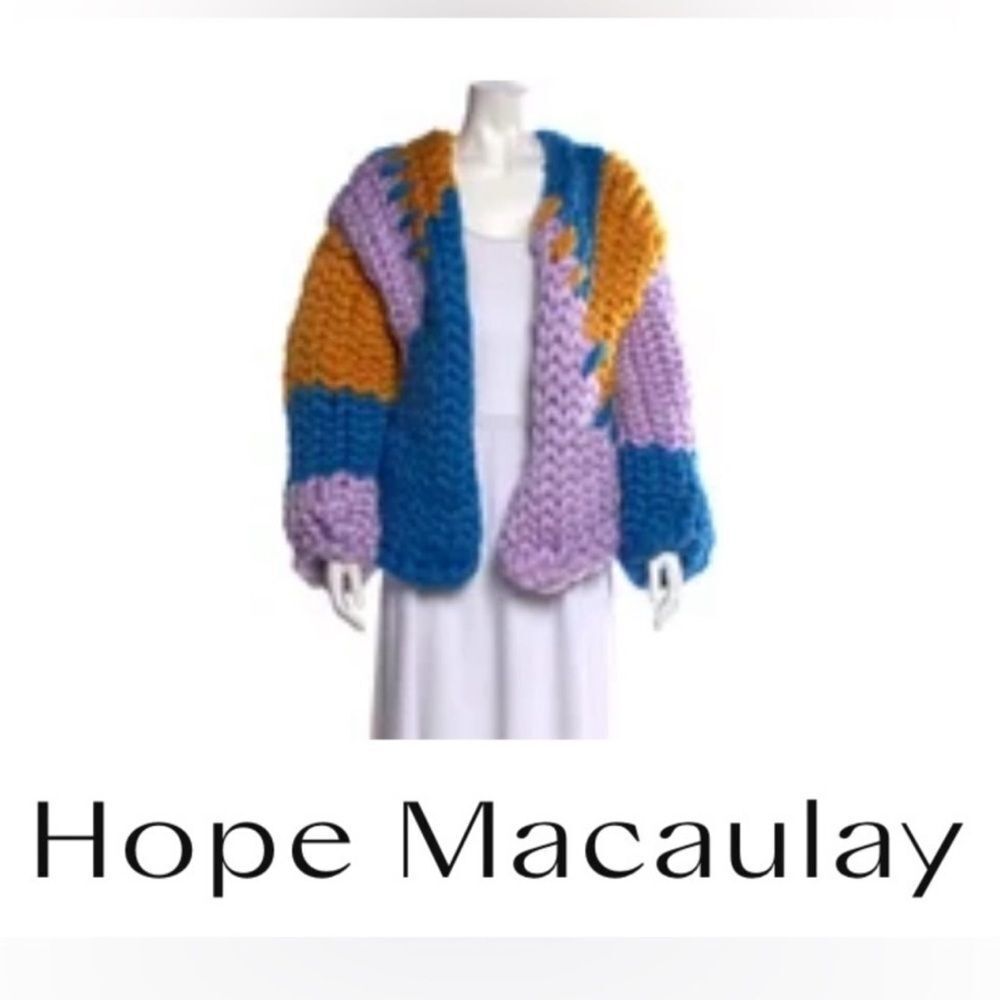 Hope Macaulay Hand-Knit Daphne Cardigan Sweater by Anthropologie
